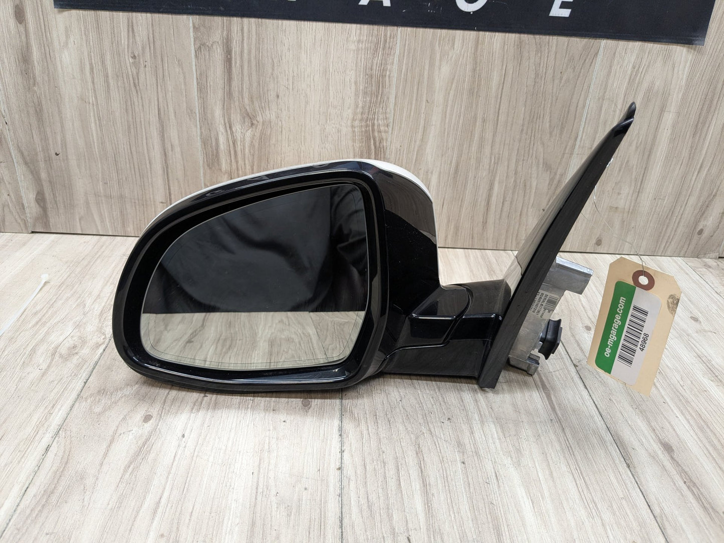 18-24 OEM BMW G01 X3 Left Driver Side Mirror Heated Memory Auto Dip SHADOW GLOSS