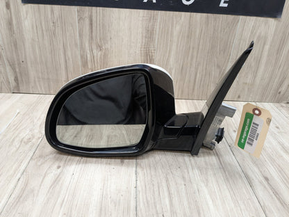 18-24 OEM BMW G01 X3 Left Driver Side Mirror Heated Memory Auto Dip SHADOW GLOSS