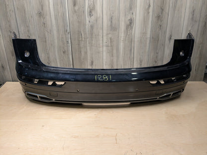 18-20 OEM AUDI Q5 SQ5 Rear Upper Lower Bumper Cover w/ Diffuser Black Black 0E/ Y9T