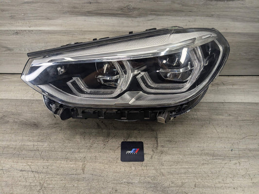 2020 BMW X3 F97 Front Left Driver Headlight w/ Modules SET 7466115 *NOTE* 18-21 OEM BMW G01 G02 F97 F98 Left Driver Adaptive Full LED Headlight OEM