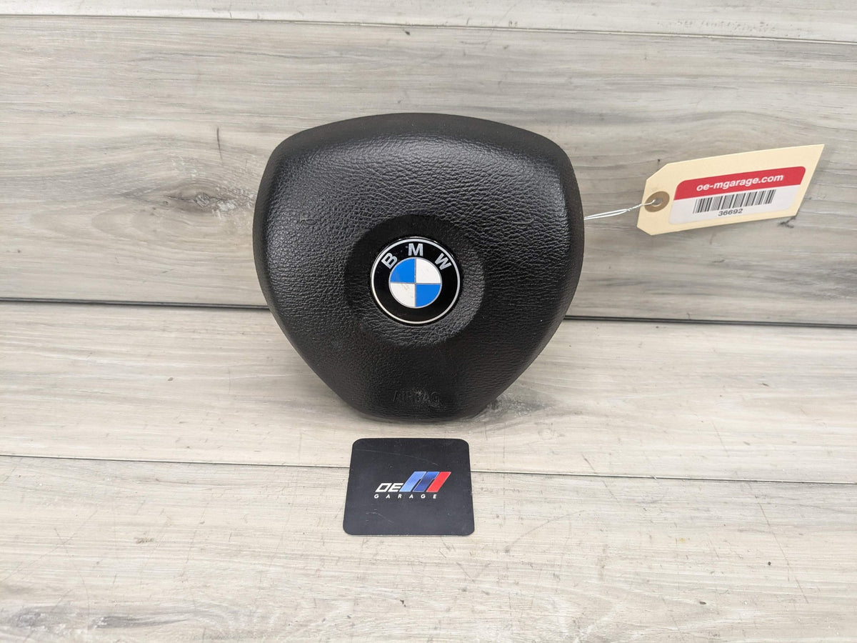 OEM BMW E70 E71 X5 X6 Front Driver SPORT Steering Wheel Airbag Air Bag Black