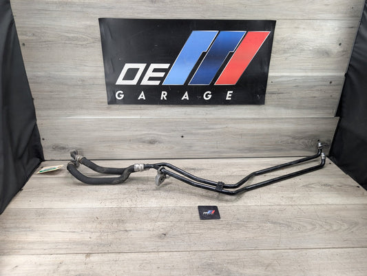 OEM BMW E70 X5 Diesel M57Y Transmission Oil Cooler Inlet Outlet Pipe Hose SET
