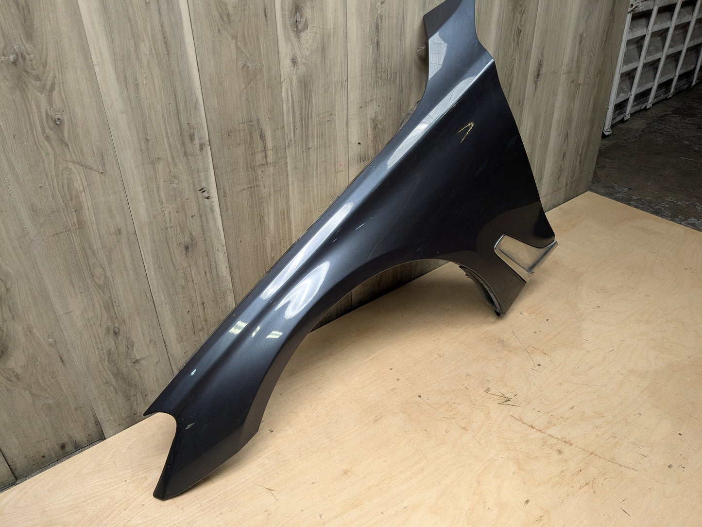 16-19 OEM BMW G11 G12 740 750 M760 Left Driver Aluminum Fender Panel Gray C27 ARKTIKGRAU BRILLANTEFFEKT (C27)