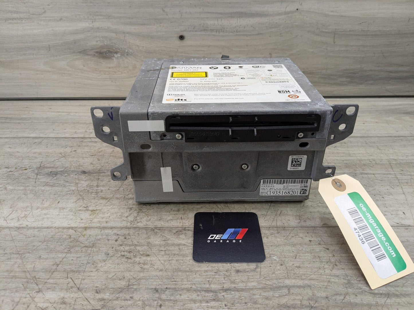OEM BMW F15 F30 F32 F80 F82 Navigation NBT Headunit Radio CD Head Unit HW 2.1