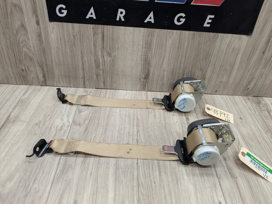 OEM BMW F25 F26 X3 X4 Rear Left Right Driver Passenger Seat Belt Retractor Beige