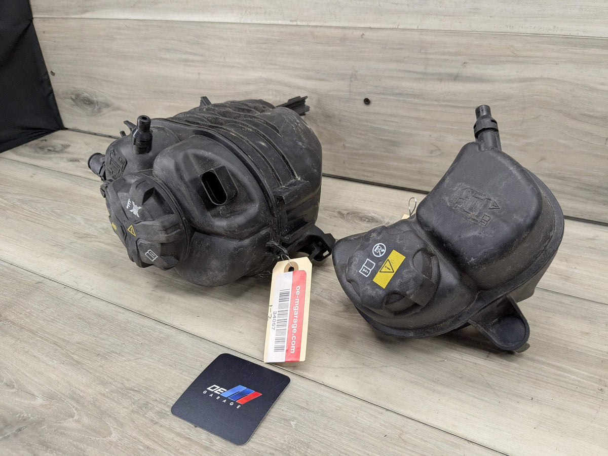 OEM BMW G20 G22 G23 G26 G42 Engine Coolant Expansion Overflow Tank Reservoir SET