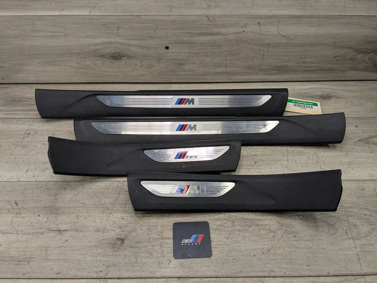 14-19 OEM BMW F86 X6M Front Rear Left Right Door Cover Trim Sill Kick Plate SET