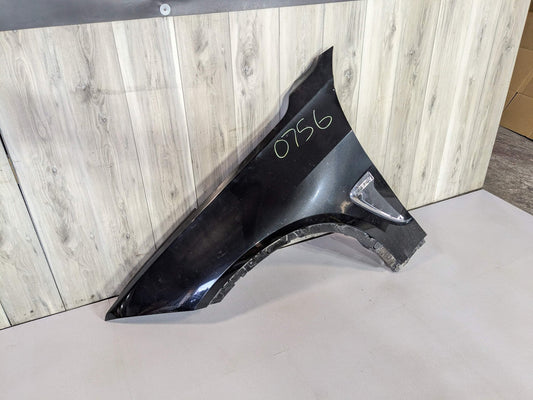 2015 BMW X5 F15 Front Left Fender Panel Black Sapphire Metallic 475