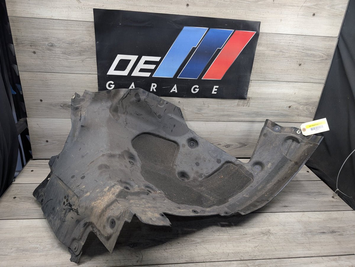 2017-2023 BMW M550i G30 Front Left Driver Wheel Fender Liner Splash Guard 7340795 OEM BMW G30 530 540 M550 M SPORT Front Left Driver Fender Liner Splash Shield OEM