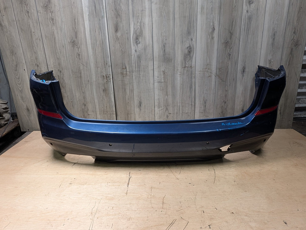 2018-2024 BMW X3 G01 Rear Bumper Cover Blue C1M