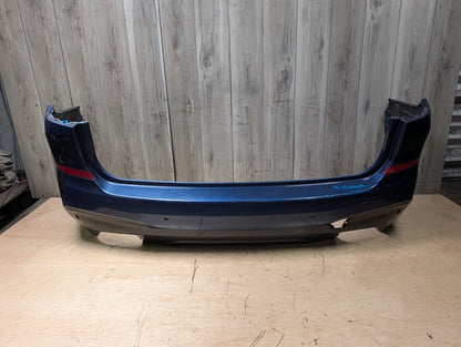 2018-2024 BMW X3 G01 Rear Bumper Cover Blue C1M