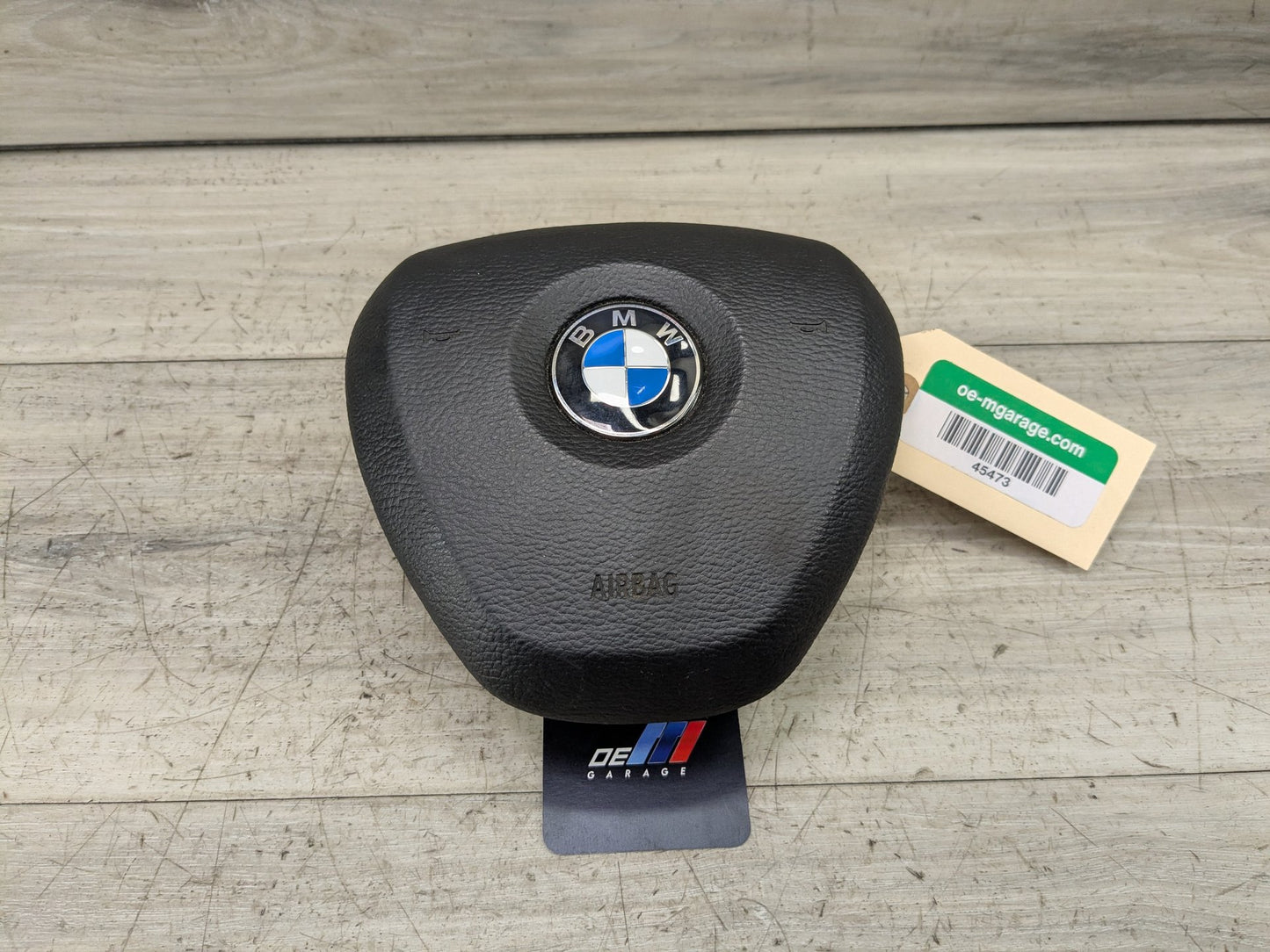 14-19 OEM BMW F15 F16 X5 X6 Front Driver Steering Wheel Airbag Air Bag Black