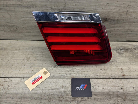 13-15 OEM BMW F01 F02 LCI 740 750 LED Rear Left Driver Side Inner Tail Light
