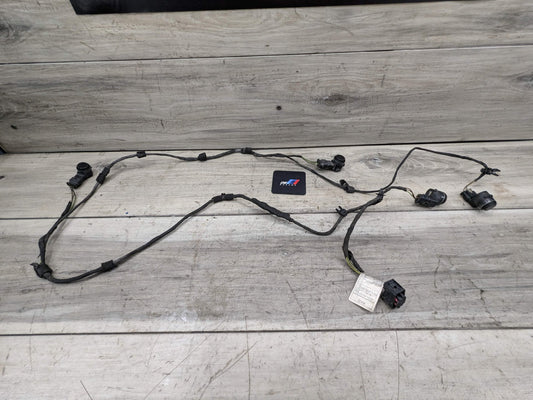 14-18 OEM BMW F85 X5M REAR Bumper Parking Wire Harness PDC Sensors Black 416