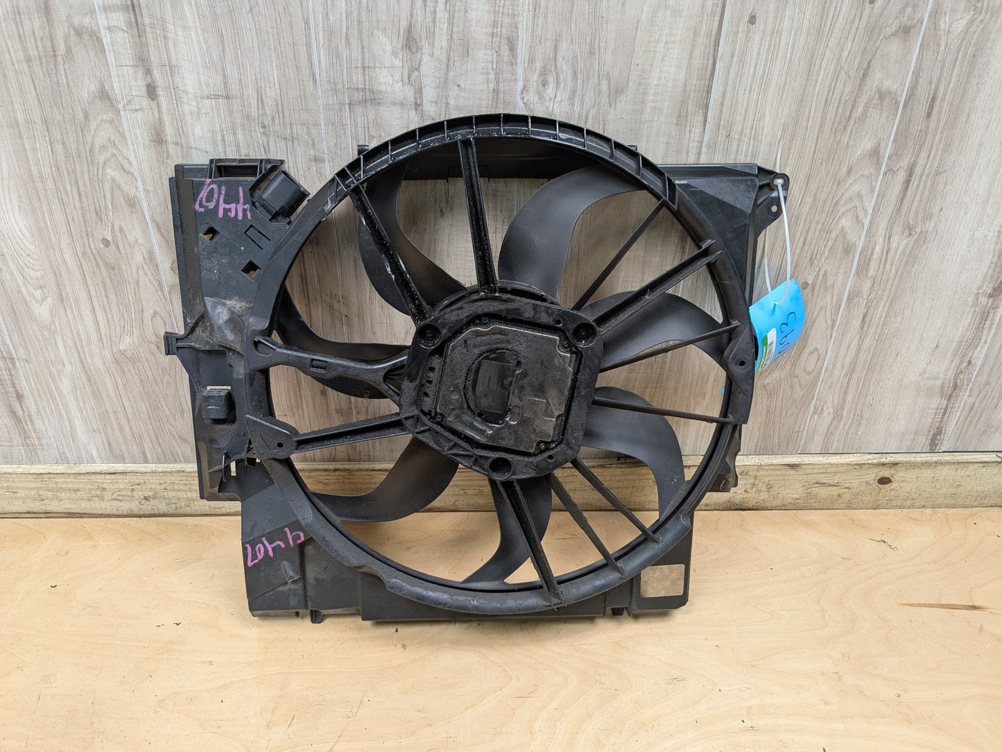 07-13 OEM BMW E82 E90 E92 335 Engine N54 N55 Radiator Cooling Auxiliary Fan 600W