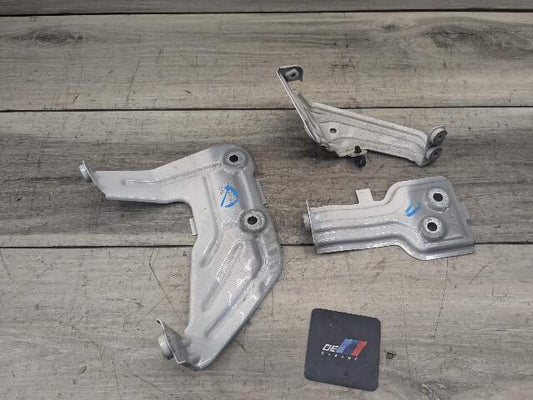 18-24 OEM BMW G01 G02 F97 X3 X4 Left Driver Side Fender Wing Holder Bracket SET