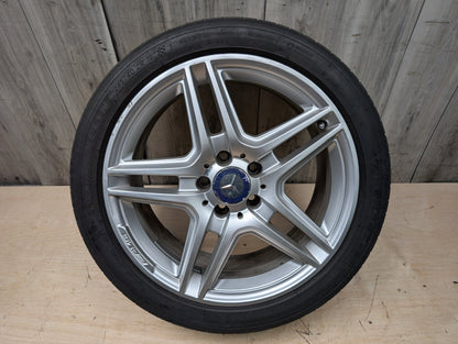 *OEM Mercedes W207 E300 E400 E550 AMG Front Wheel Rim 18x8 ET45 5 Double Spoke