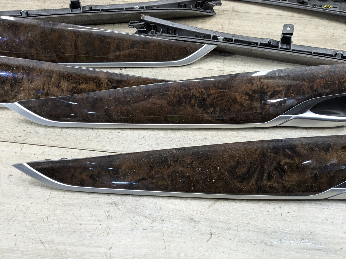 2014 BMW X5 F15 - Front Rear Left Right Interior Trim SET PN: 7292182