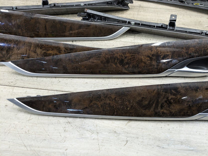 2014 BMW X5 F15 - Front Rear Left Right Interior Trim SET PN: 7292182