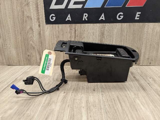 11-18 OEM BMW F25 F26 X3 X4 Front Center Console Armrest Storage Compartment Box