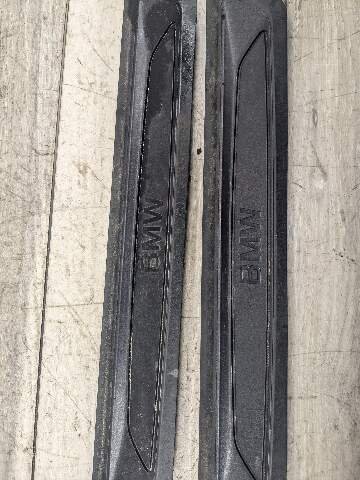 16-23 OEM BMW F39 F48 X1 X2 Front Door Sill Cover Trim Sill Kick Plate PAIR