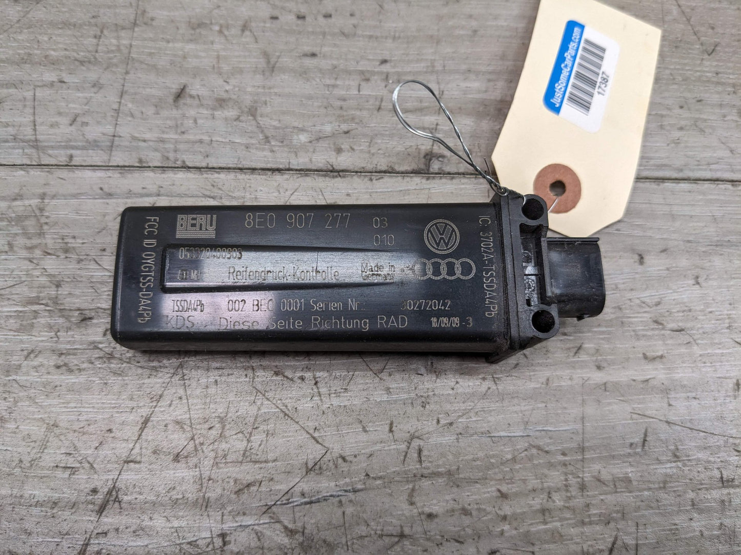 10-13 OEM Porsche Panamera 4.4l Tire Pressure Monitoring Control Module