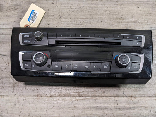 12-16 OEM BMW F22 F32 F30 F36 M4 M3 AC Heater Control Panel Radio Media Buttons