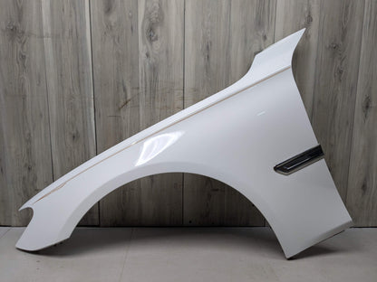 09-15 OEM BMW F01 F02 740 750 Front Left Driver Side Fender Panel White 300 White ALPINWEISS III (300)