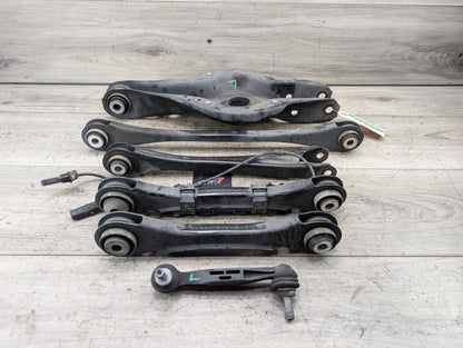 2014 BMW 428i F32 Rear Left Driver Control Arms SET 6792535 OEM BMW F22 F23 F30 F32 F33 F36 Rear Left Driver Upper Lower Control Arm SET