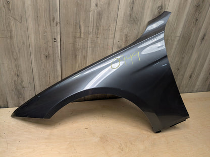 *12-18 AFT BMW F30 F31 328 330 335 340 Left Driver Side Fender Panel Gray B38 MINERALGRAU METALLIC (B39)