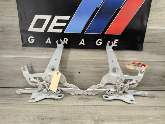 OEM BMW F15 F16 F85 F86 X5 X6 Left Right Hood Hinge Support Bracket Brace SET