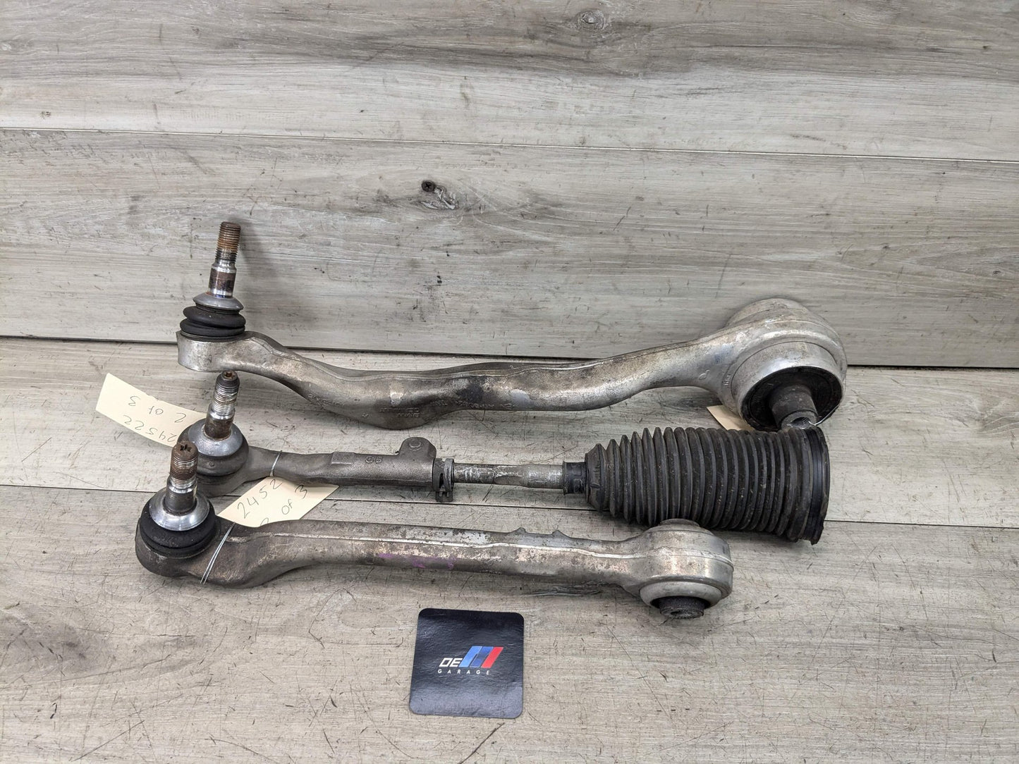 14-20 OEM BMW F22 F30 F32 RWD Front Right Upper Lower Control Arm Tie Rod SET