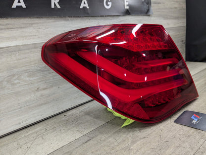 13-15 OEM BMW F01 F02 LCI 740 750 LED Rear Left Driver Side Outer Tail Light