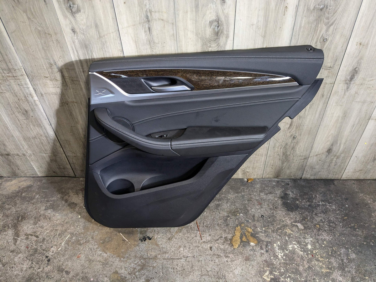 2019 BMW X3 G01 Rear Right Passenger Interior Door Panel Card 6844752 OEM BMW G01 X3 REAR Right Passenger Interior Door Panel Card Trim Cover Black OEM