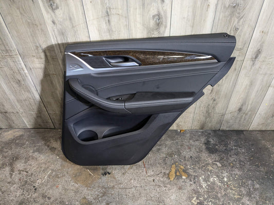 2019 BMW X3 G01 Rear Right Passenger Interior Door Panel Card 6844752 OEM BMW G01 X3 REAR Right Passenger Interior Door Panel Card Trim Cover Black OEM