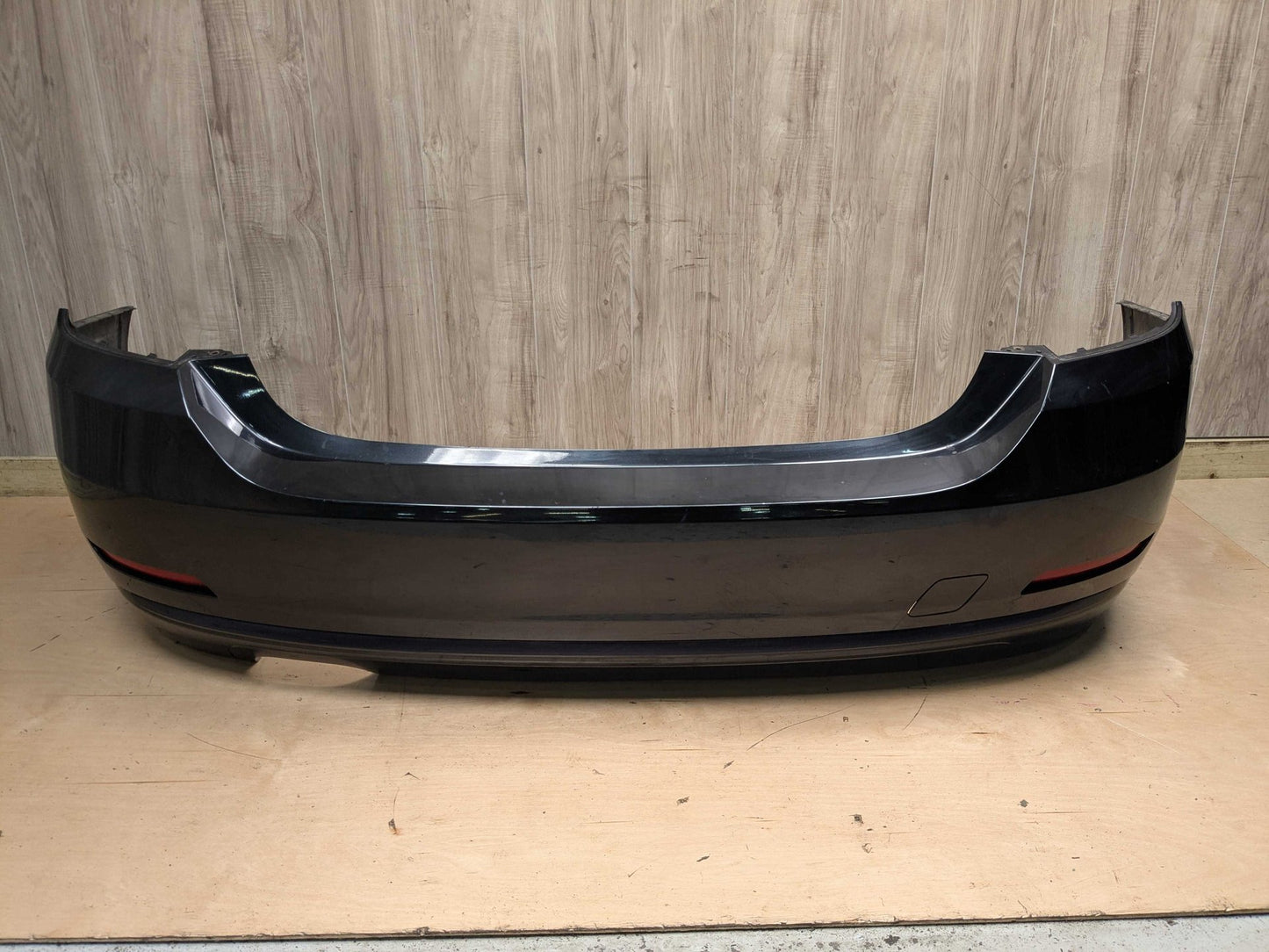 *14-17 OEM BMW F32 F33 428 430 Rear Bumper Cover Panel Black 475 BLACK SAPPHIRE METALLIC (475)