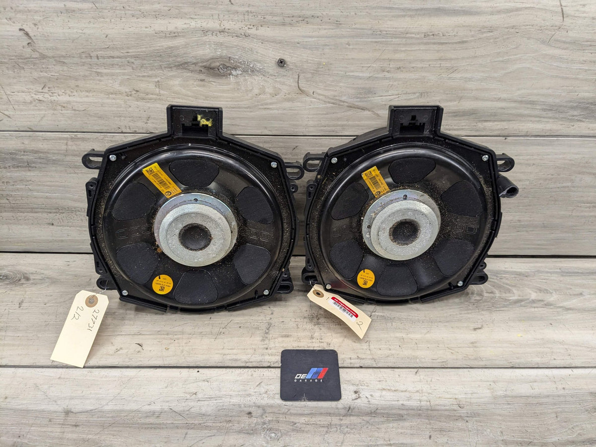 12-19 OEM BMW F16 F26 X4 X6 Left Right Side Sub Subwoofer Audio Speaker SET HIFI