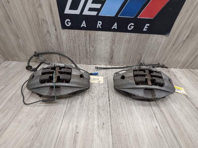 16-22 OEM BMW G11 G12 Front Left Right Driver Passenger Brake Caliper Gray SET
