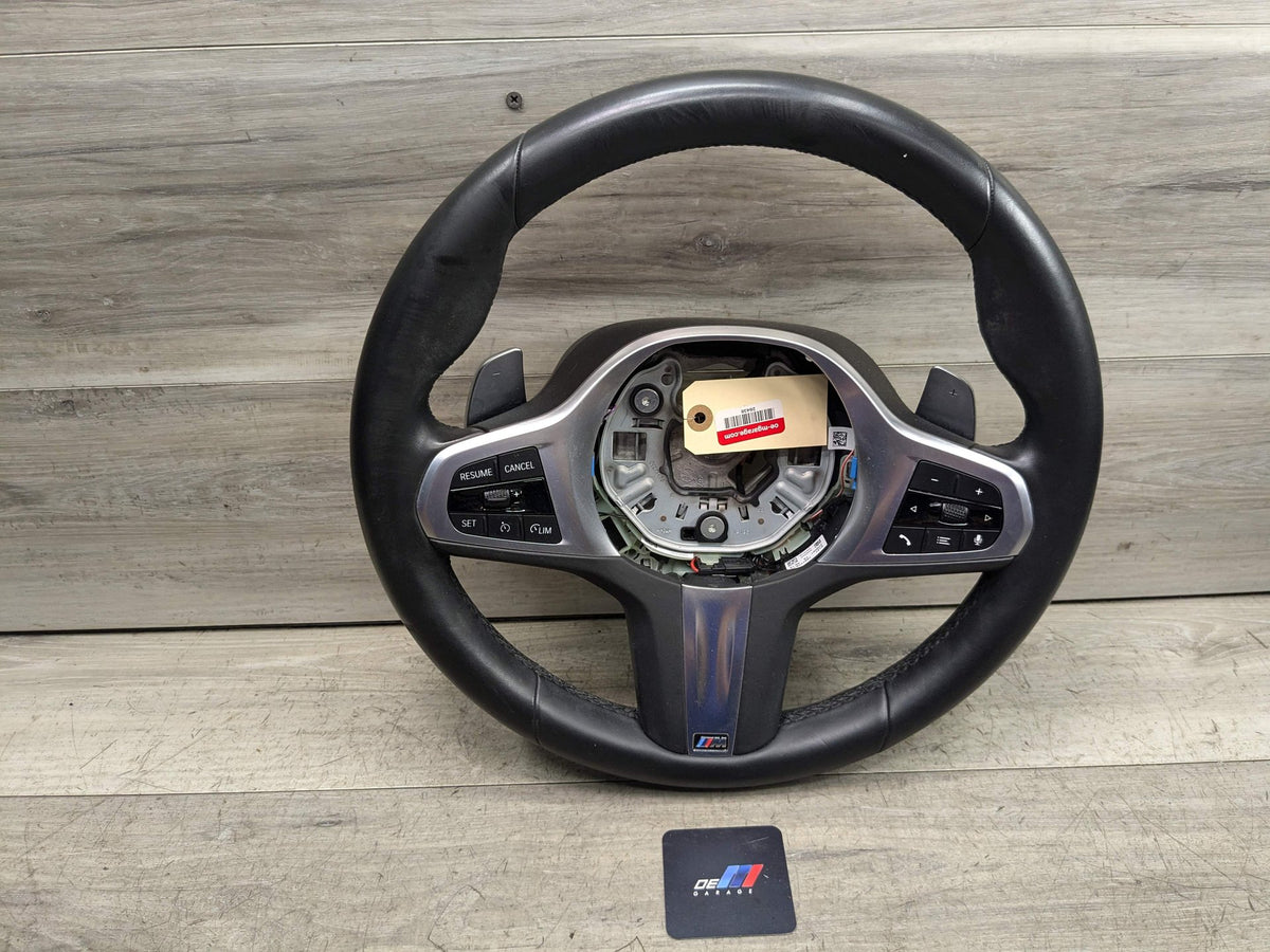 OEM BMW F44 G20 G22 G23 G26 G42 Leather Steering Wheel M SPORT Shifters