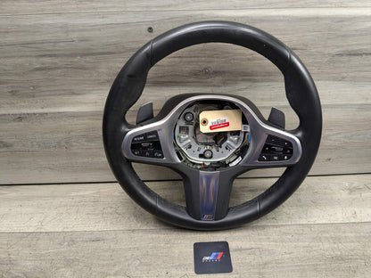 OEM BMW F44 G20 G22 G23 G26 G42 Leather Steering Wheel M SPORT Shifters