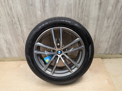 OEM BMW G01 G02 X3 X4 Wheel Rim 19x7.5 ET32 LM Rad Doppelspeiche Style 698M