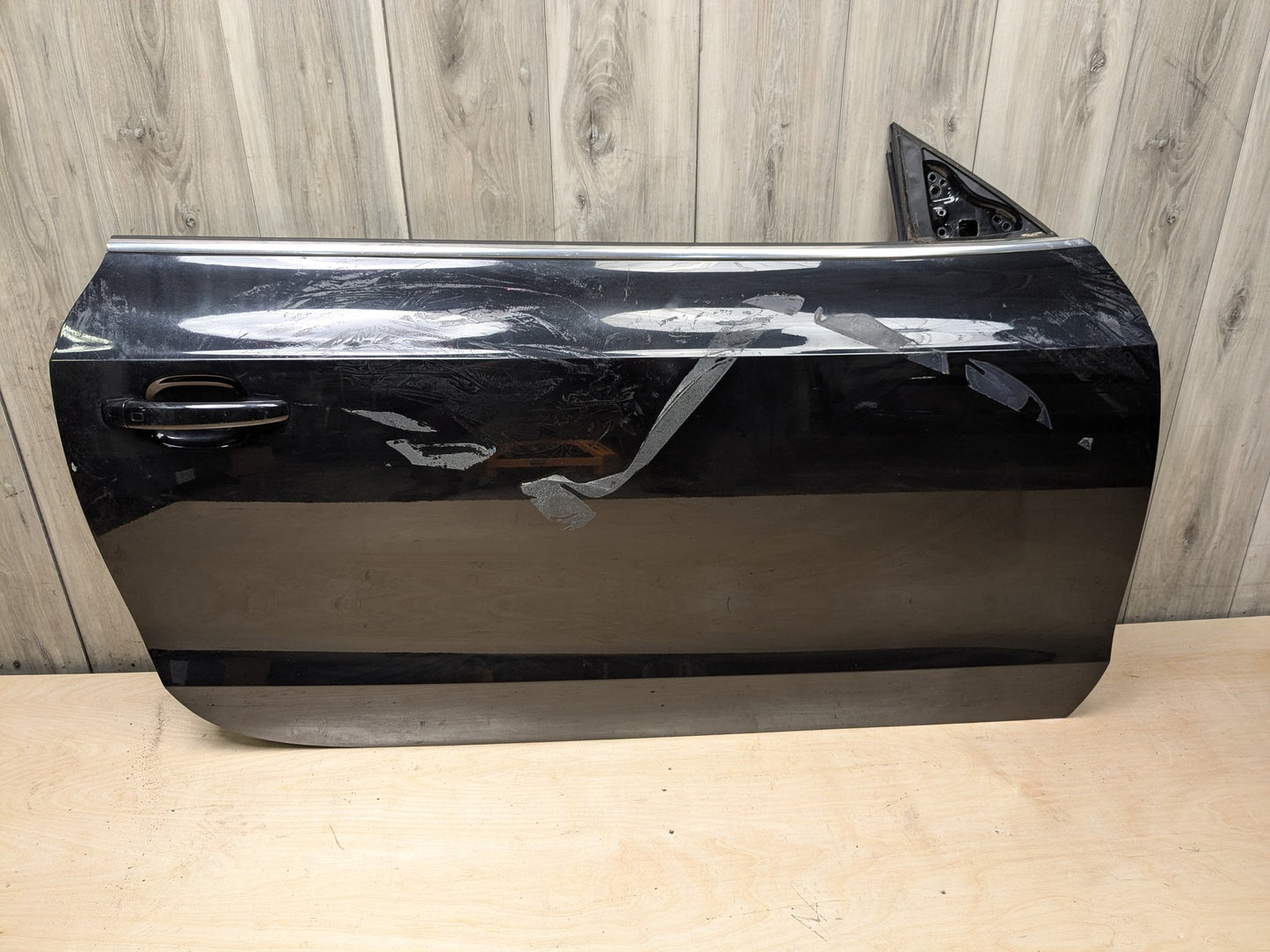 * 08-17 OEM AUDI A5 S5 RS5 Front Right Passenger Side Door Shell Panel Black L8/ Z9Y