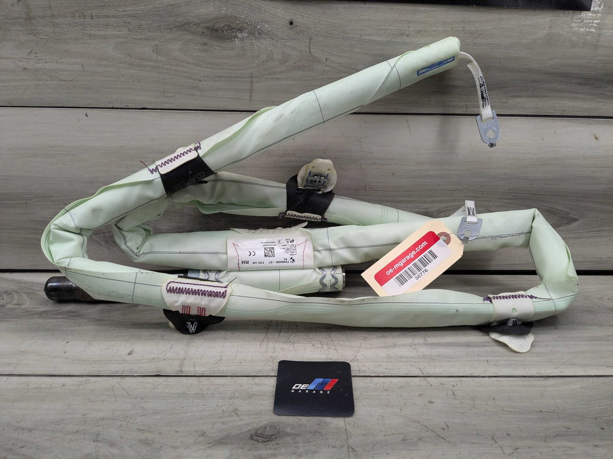 14-20 OEM BMW F32 F82 M4 Right Passenger Top Roof Head Air Bag Airbag Curtain