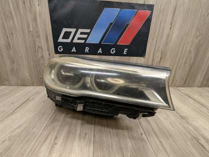 16-19 OEM BMW G12 740 750 Right Passenger LED ICON Adaptive Headlight COMPLETE