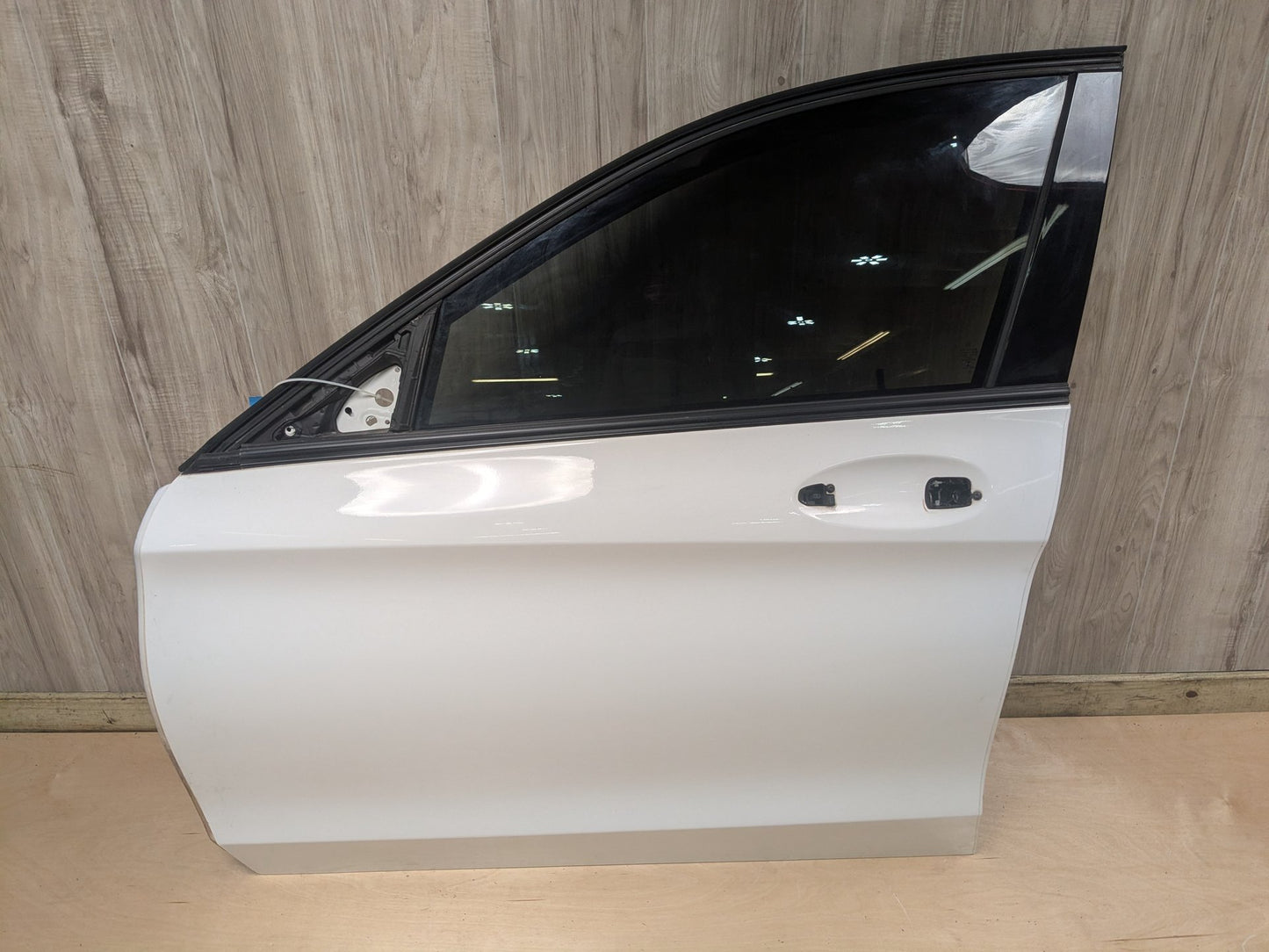 OEM MERCEDES W205 C300 C400 C43 C63 Front Left Driver Door Shell Panel White 149 149 (Polar white- Standard finish)