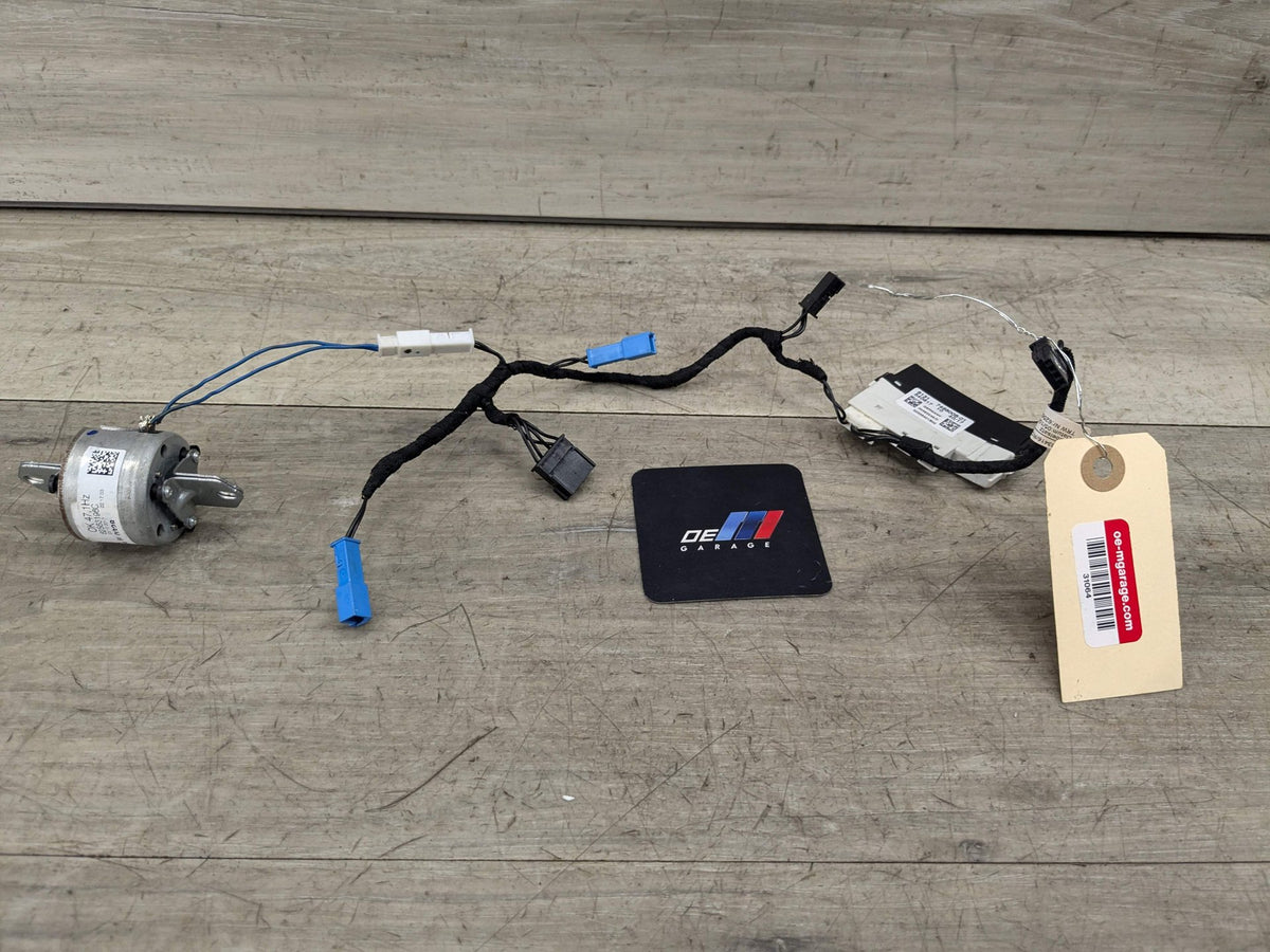12-18 OEM BMW F30 Steering Wheel Control Unit Vibration Module Harness + Motor