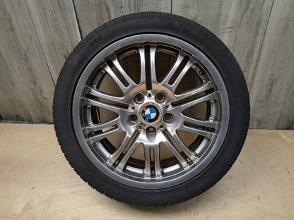 01-06 OEM BMW E46 M3 Wheel Rim 18x8" ET47 5x120 M Double Spoke Style 67"