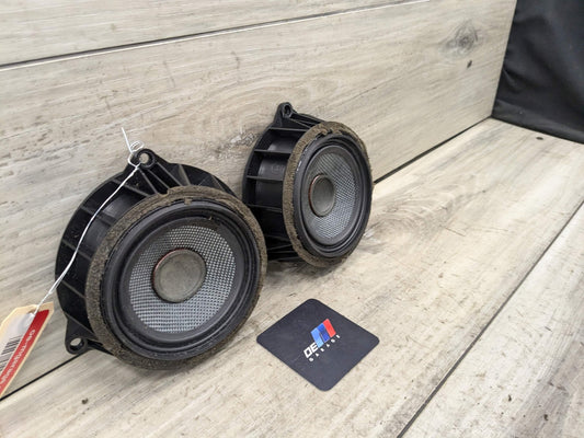 14-19 OEM BMW F15 F16 F85 F86 X5 X6 X5M X6M Top Hifi MID Range Loud Speaker PAIR