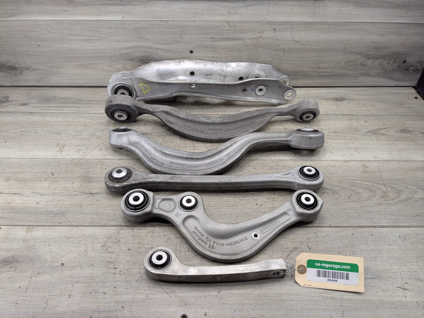 18-24 OEM AUDI Q5 SQ5 Rear Left Driver Upper Lower Control Arm SET