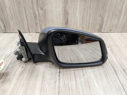 2014 BMW 320i F30 Front Right Passenger Side Mirror Assembly 7345674 OEM BMW F30 328 330 335 340 Right Passenger Auto Dip Heated Side Mirror Blue B40